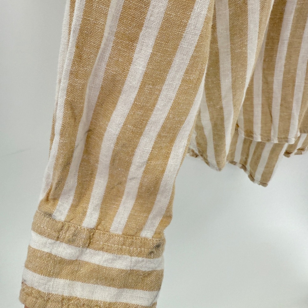 Universal Thread Beige White Striped Relaxed Fit … - image 7